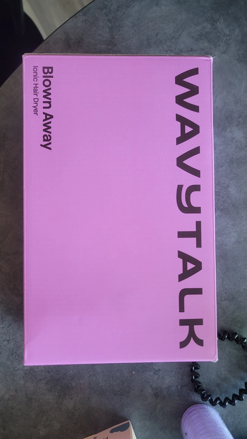New Wavy Talk Blown Away Ionic Hair Dryer - Rose Gold - photo 2