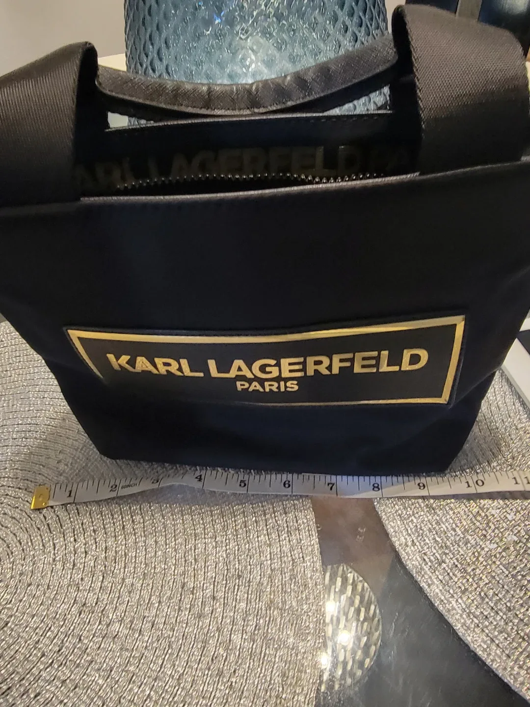 Karl Lagerfeld Paris Black Tote Bag image indicator(2)