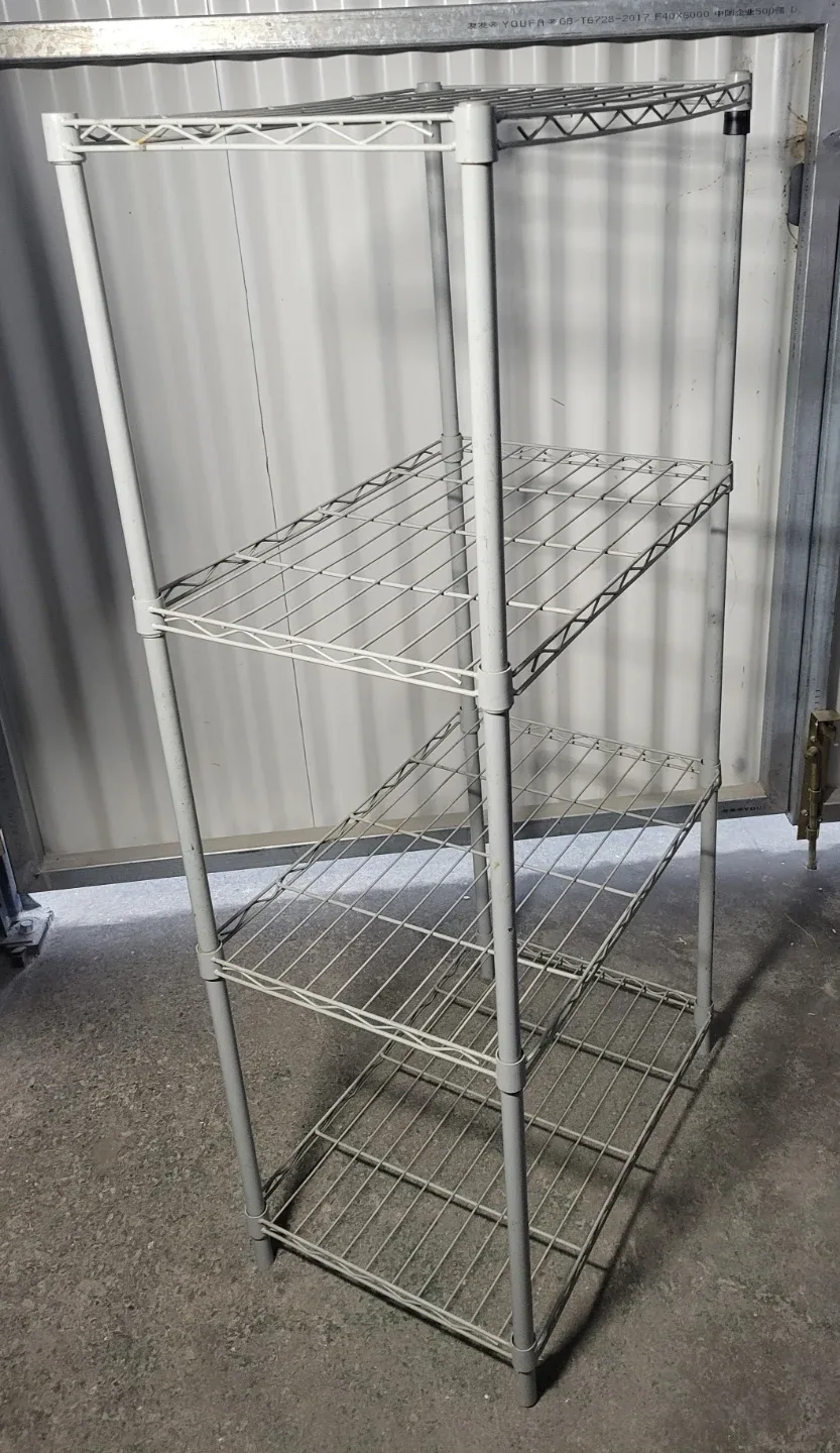4-Tier Metal Wire Shelving Unit image indicator(2)