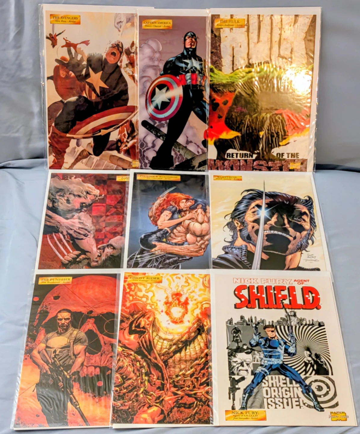 Marvel Comic Art Prints - Lot of 24