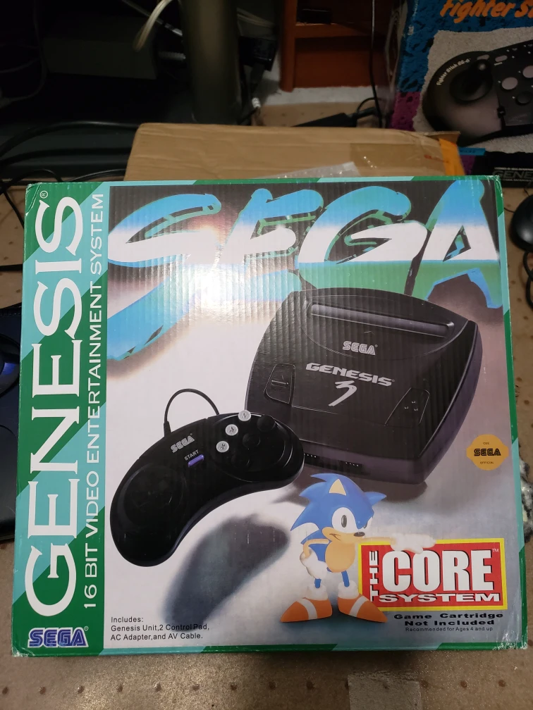 Sega Genesis 3 Core System - Complete in Box!