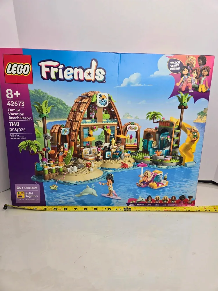 Brand new sealed lego friends family beach vacation image indicator(8)