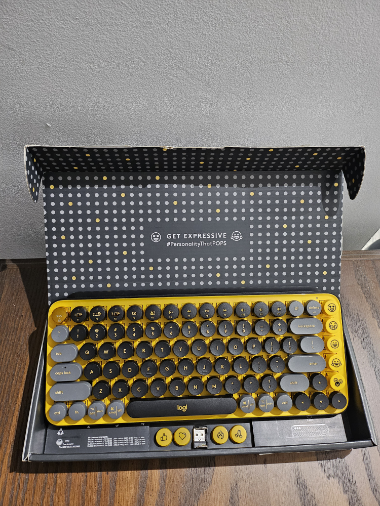 Logitech POP Keyboard - Yellow