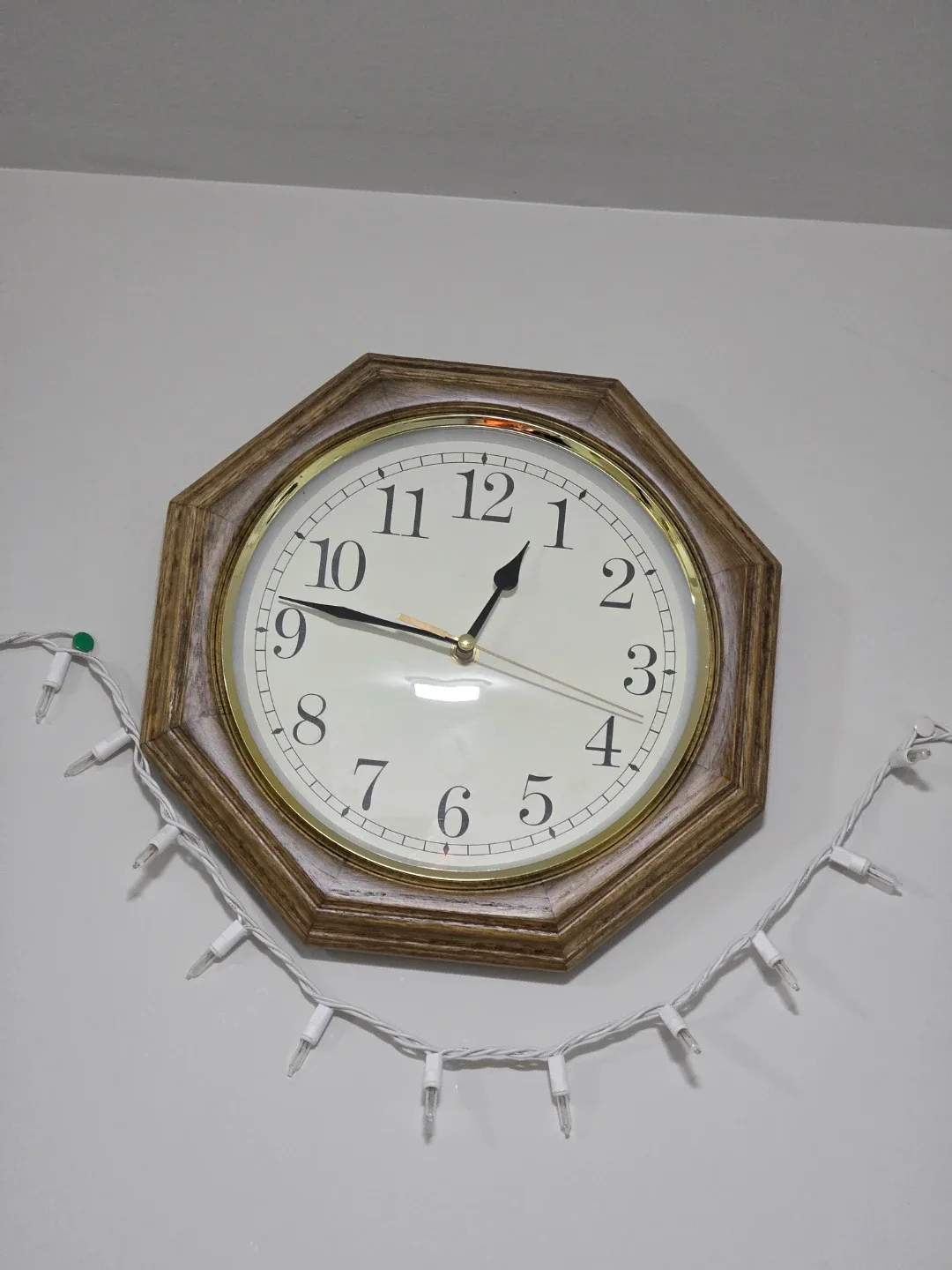 Octagon Wall Clock