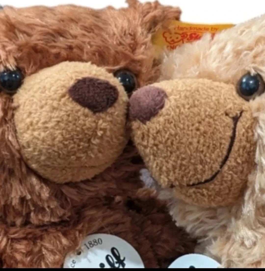 STEIFF 113703 KIMBA & KAI BROWN TAN TEDDY BEARS  PLUSH NWT - photo 4
