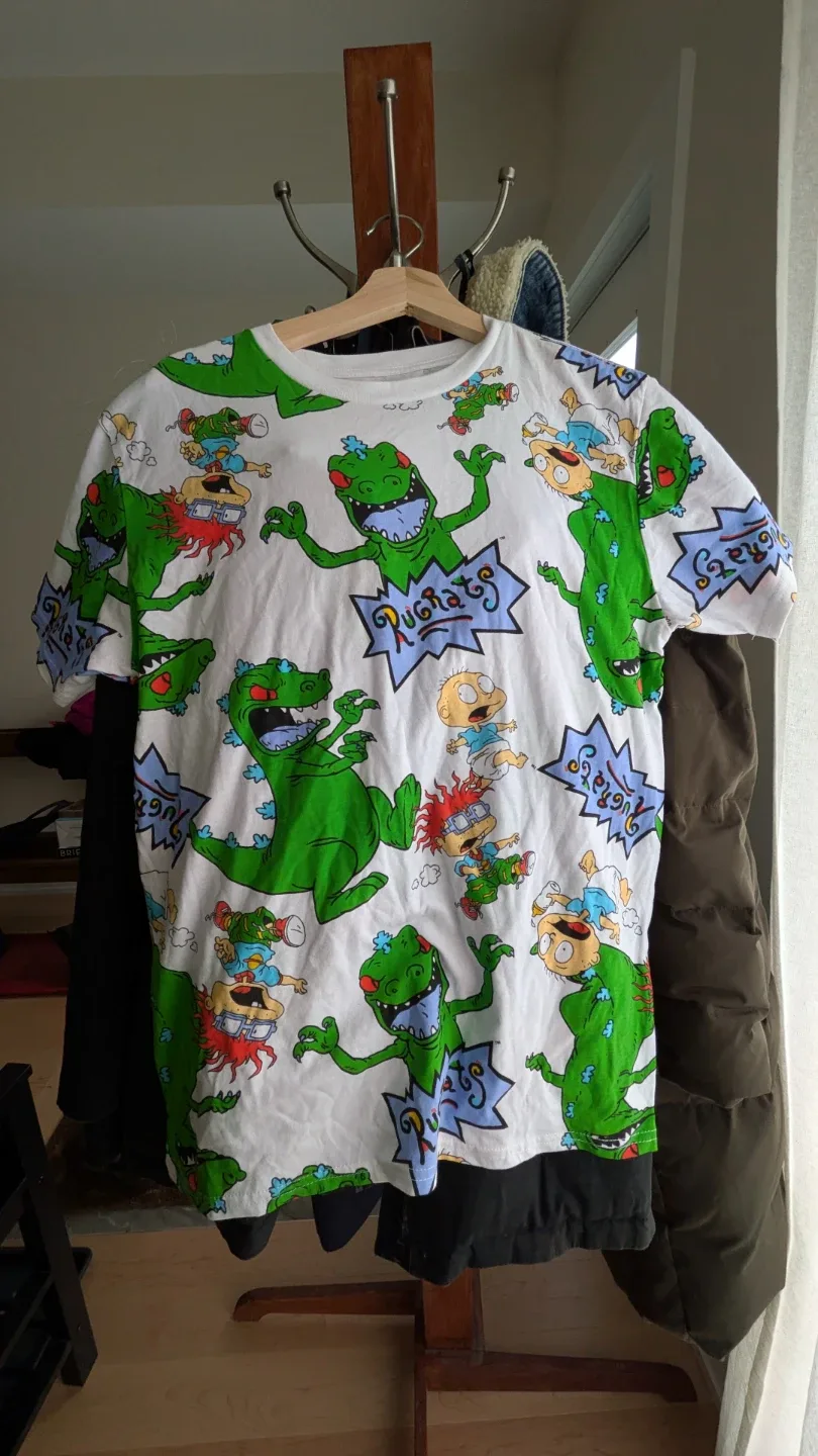 Rugrats All Over Print T-Shirt - Size L