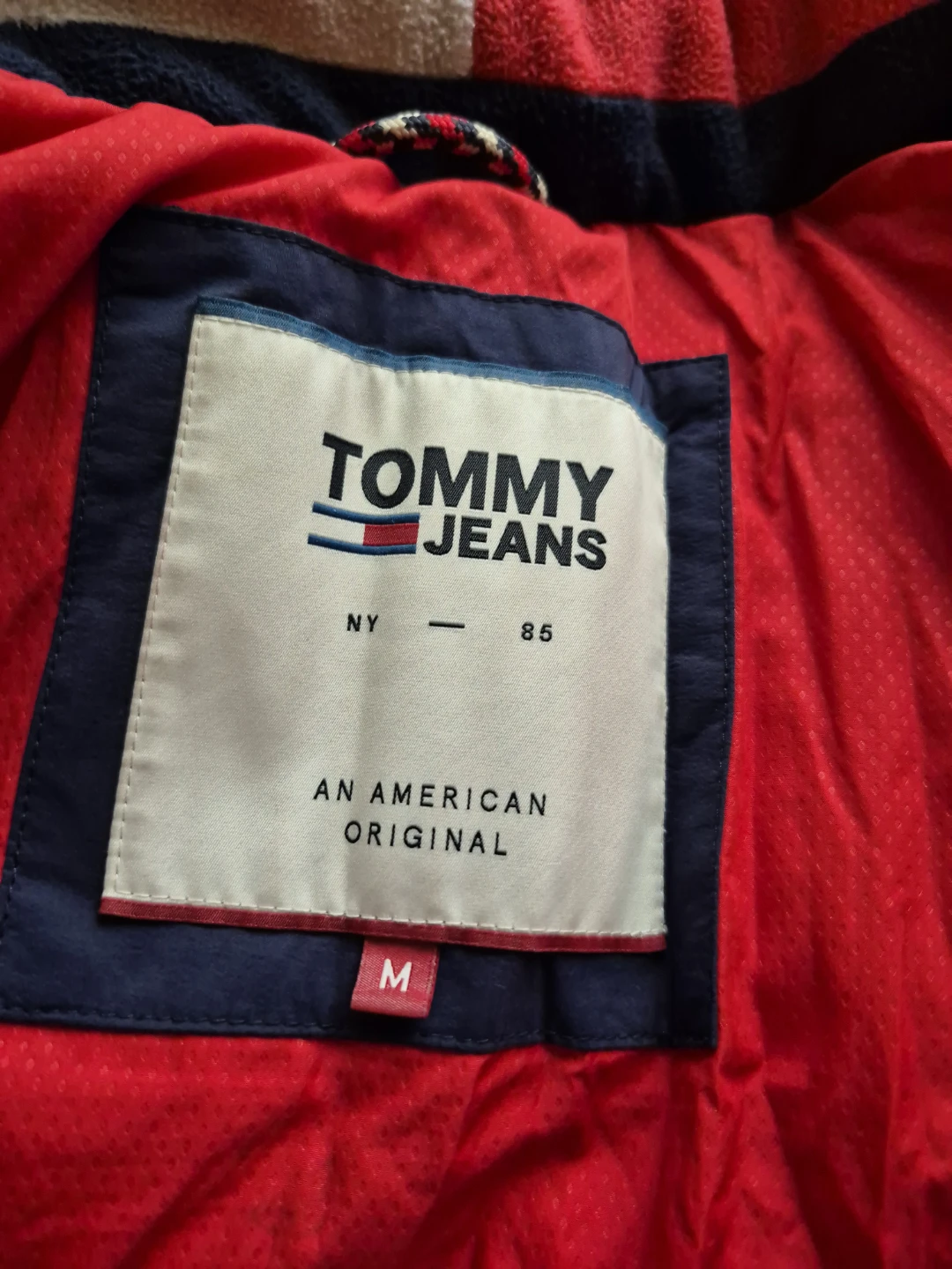 Tommy Jeans Colour Block Puffer Jacket - Size M - photo 3