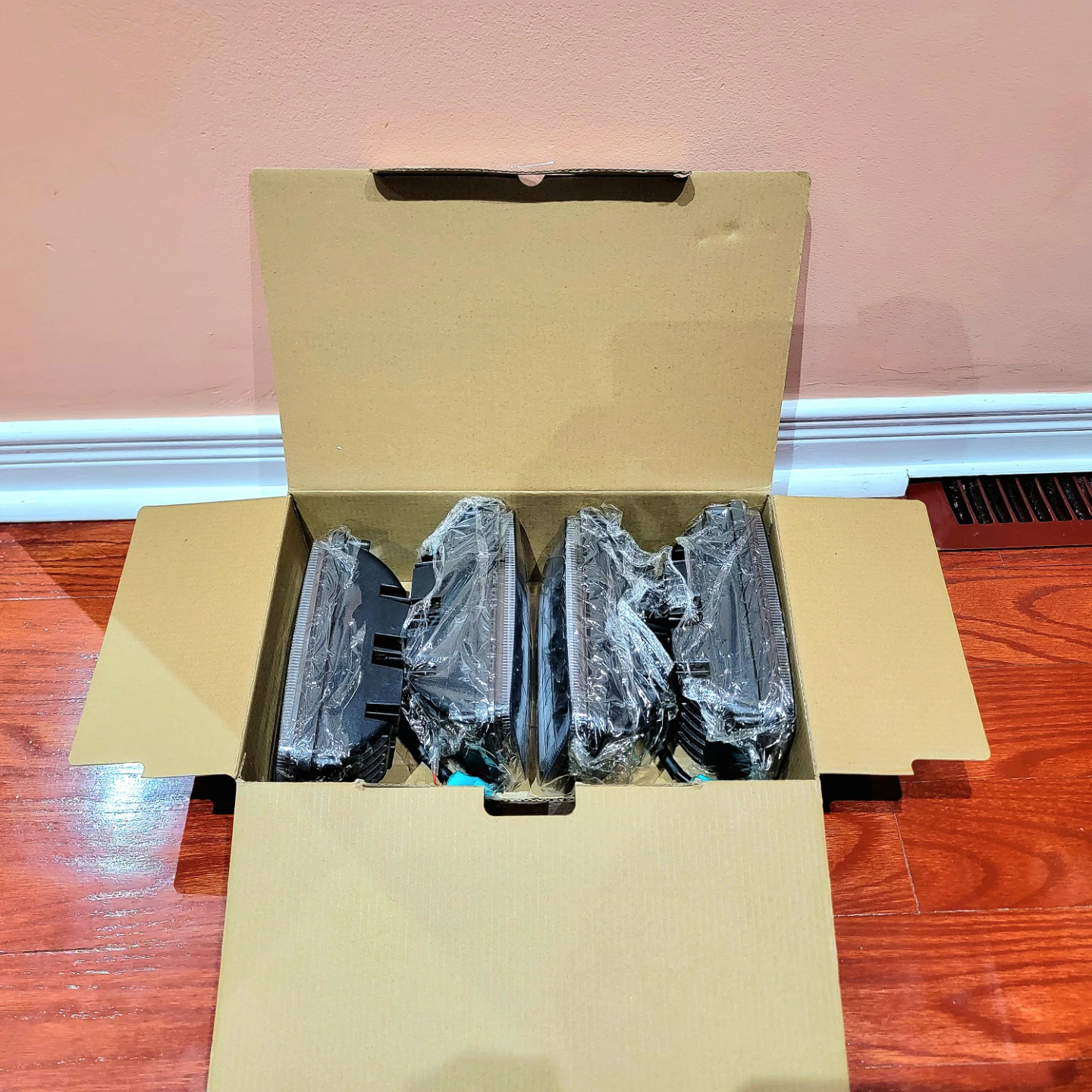 Baolicy 4x6 Inch Vehicle LED Head Lights 4 Pieces - photo 2