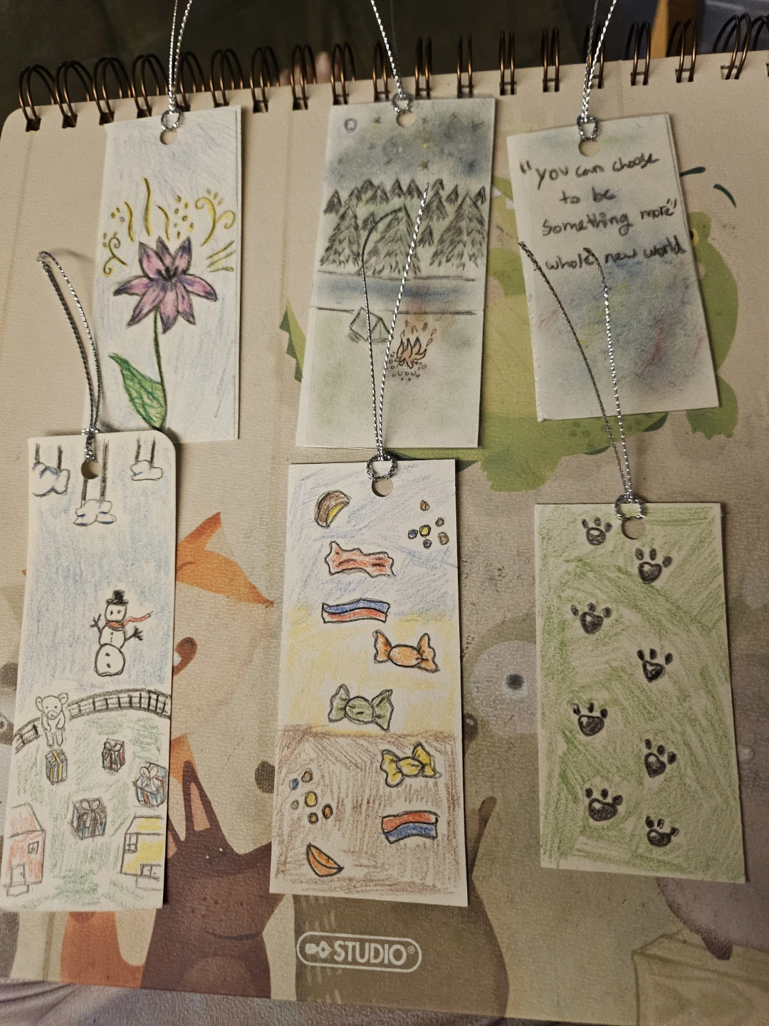 Homemade bookmarks - photo 2