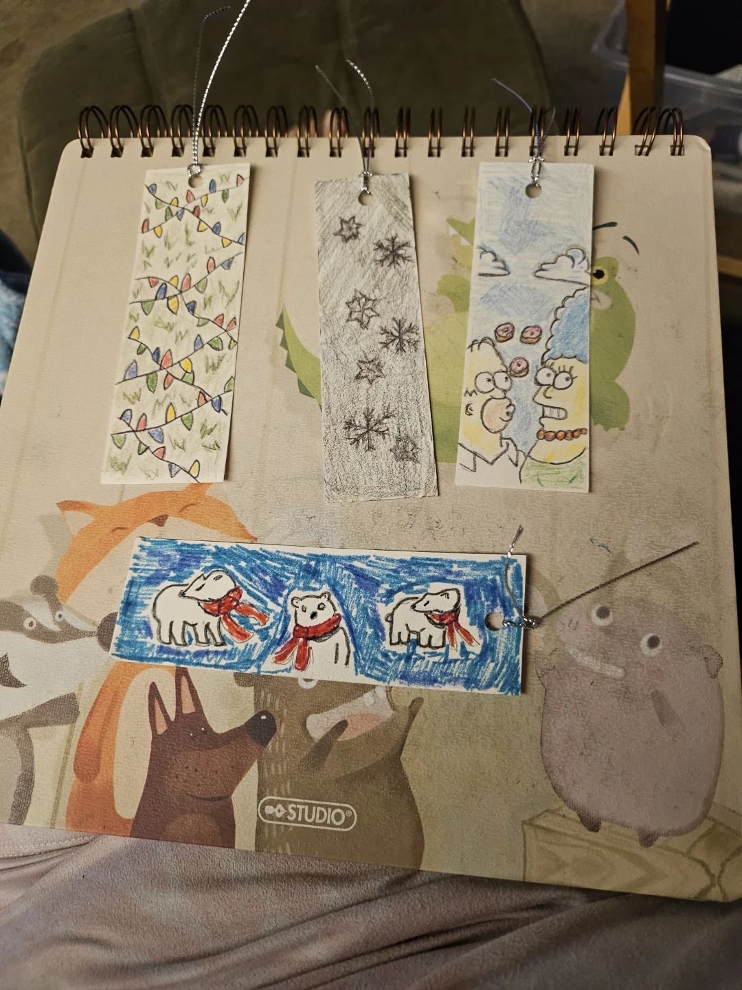 Homemade bookmarks - photo 3