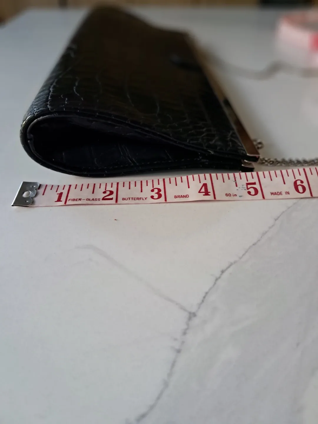 ALDO Black Clutch with Chain #cleanout# image indicator(4)