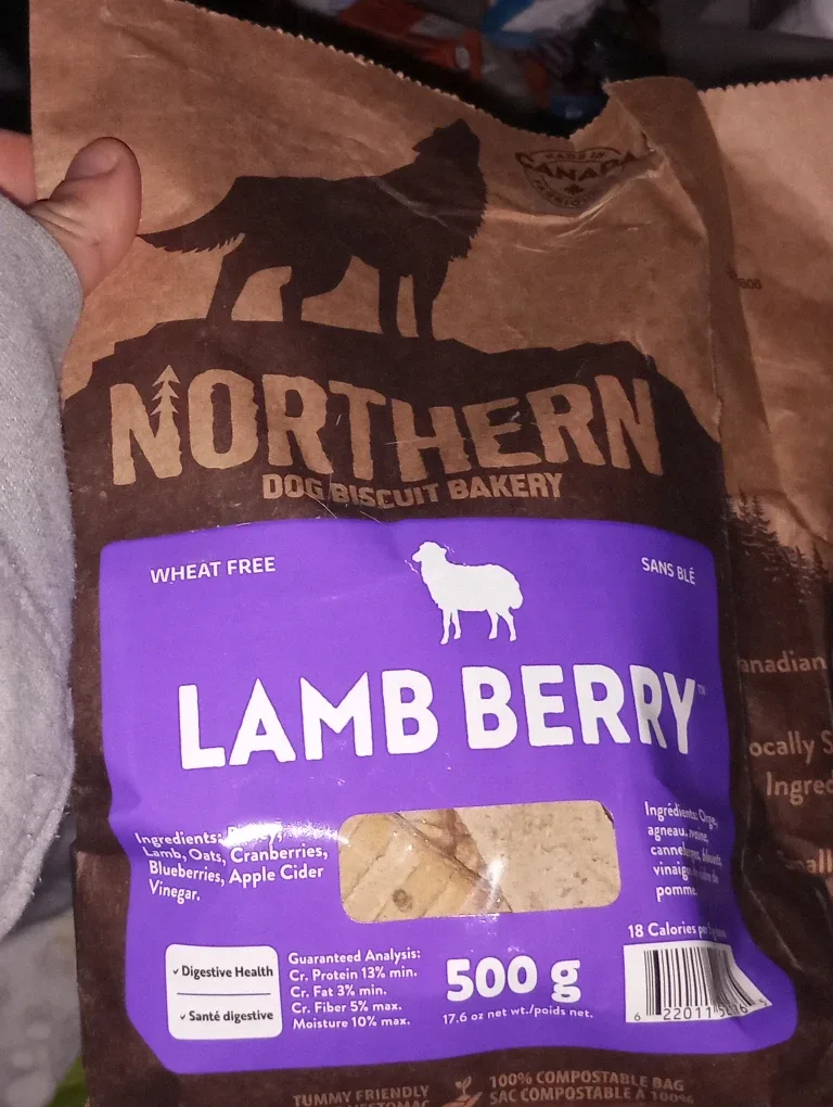 Northern Dog Biscuit Bakery Lamb Berry 500g