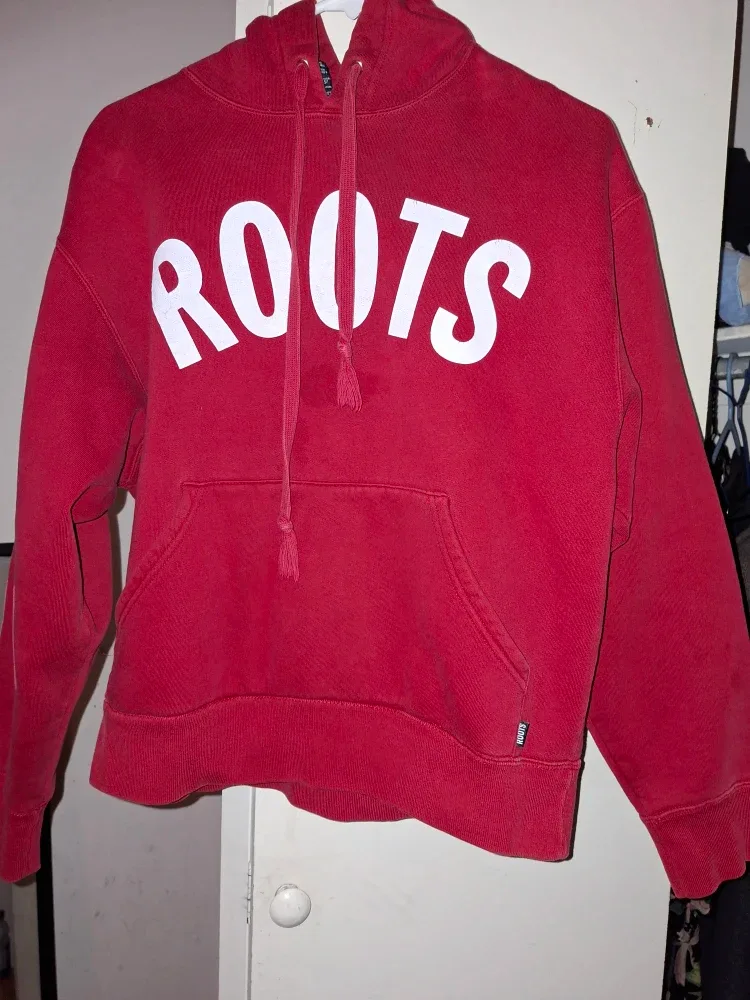 #Cleanout-Roots Athletics Red Hoodie - Size Small