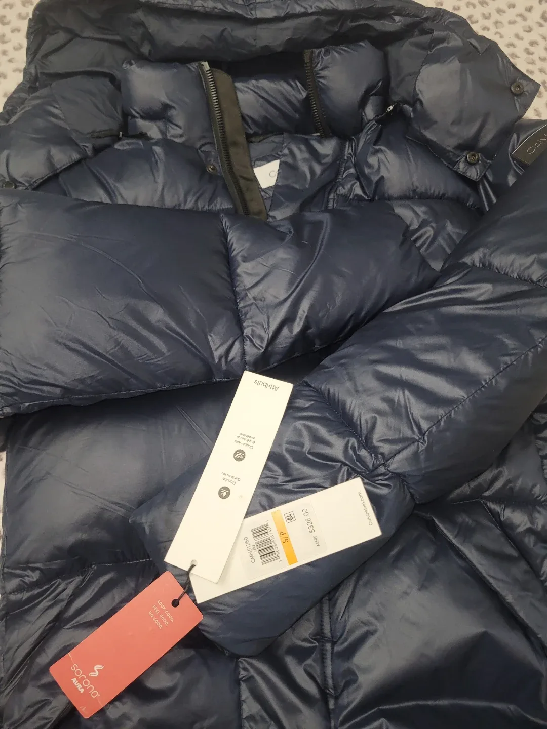 Calvin Klein Puffer Coat - Size S image indicator(2)