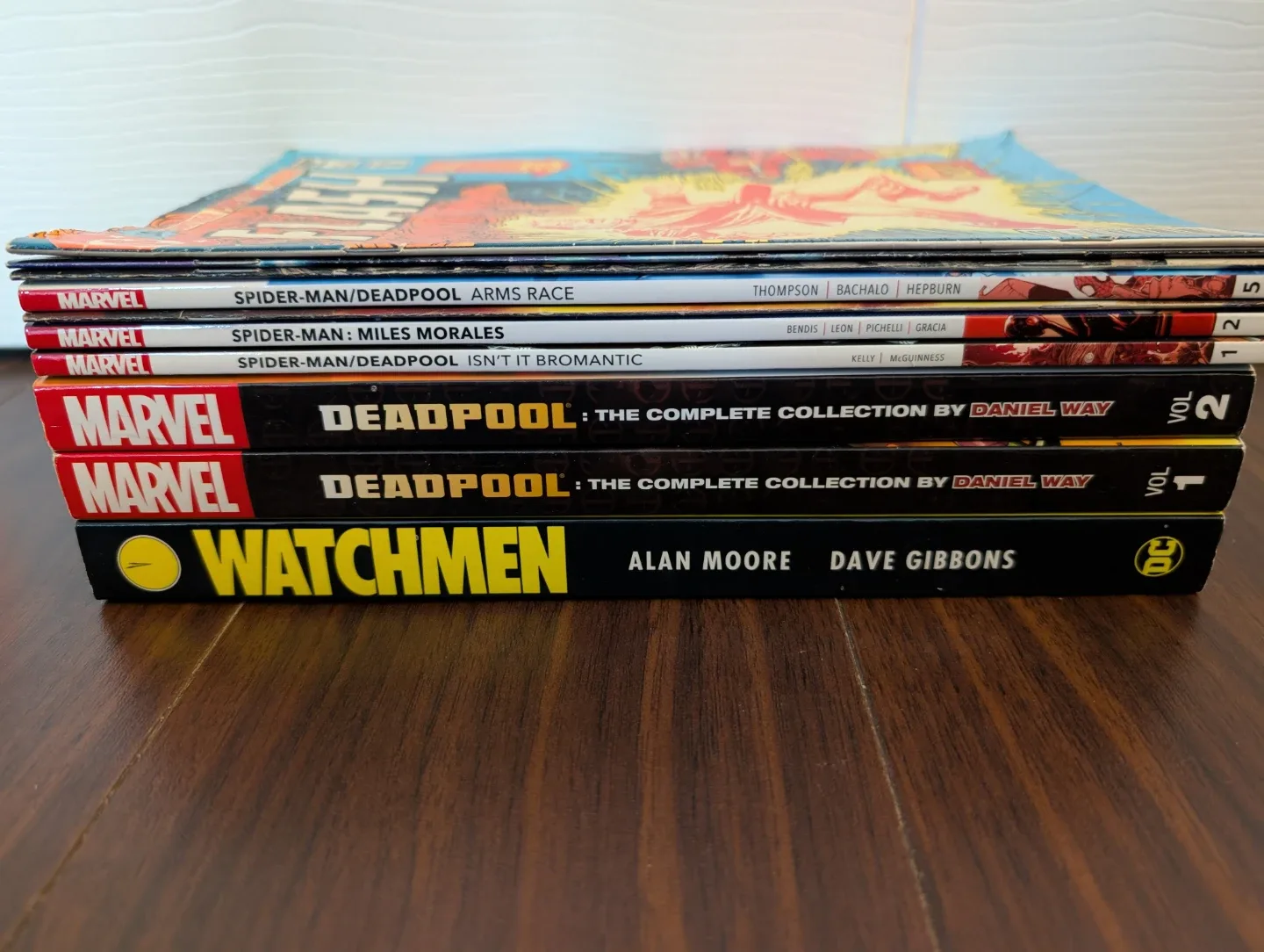 Marvel/DC Comic Book Lot - Deadpool, Spider-Man, Watchmen, Flash