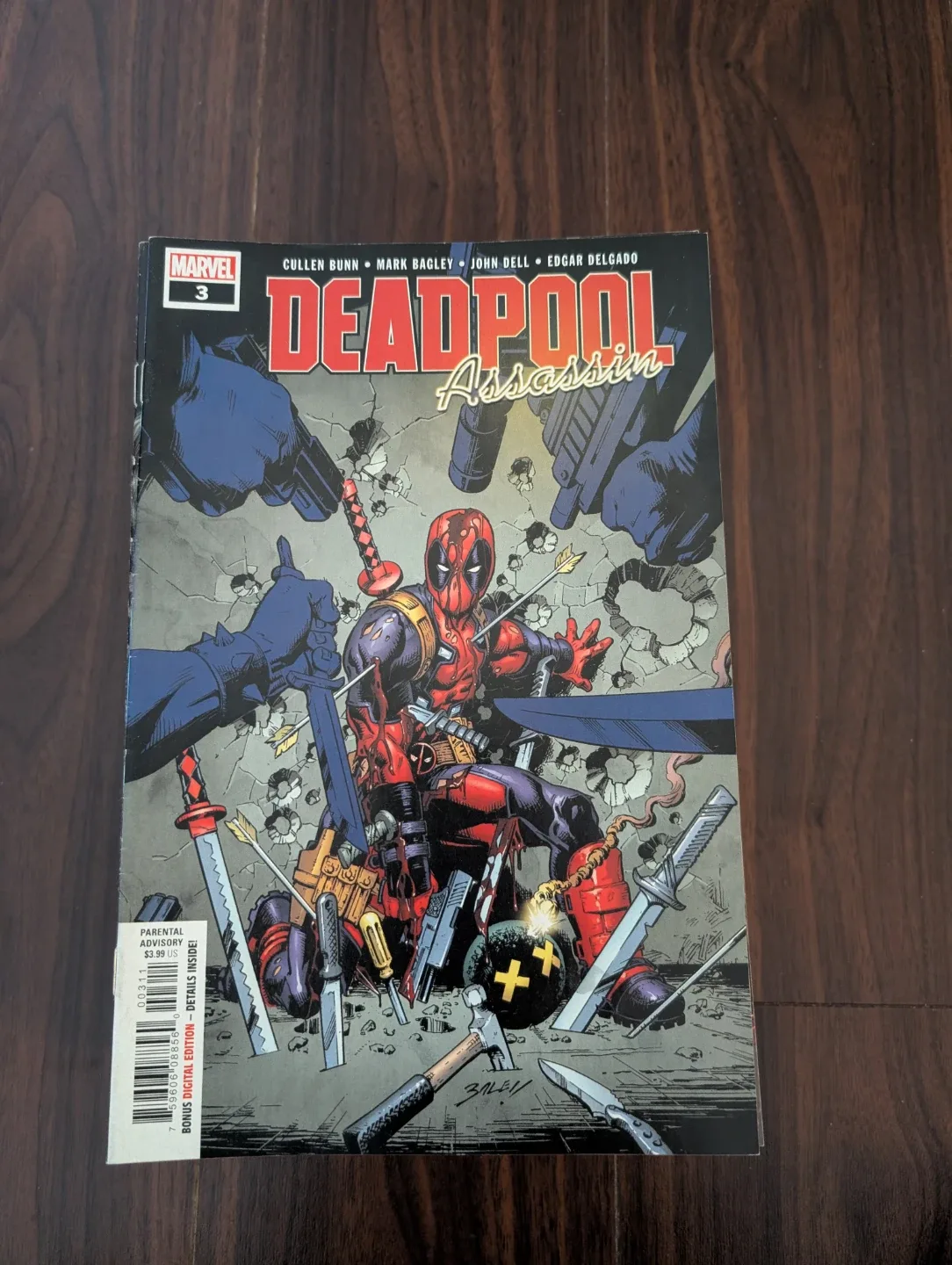 Marvel/DC Comic Book Lot - Deadpool, Spider-Man, Watchmen, Flash image indicator(8)