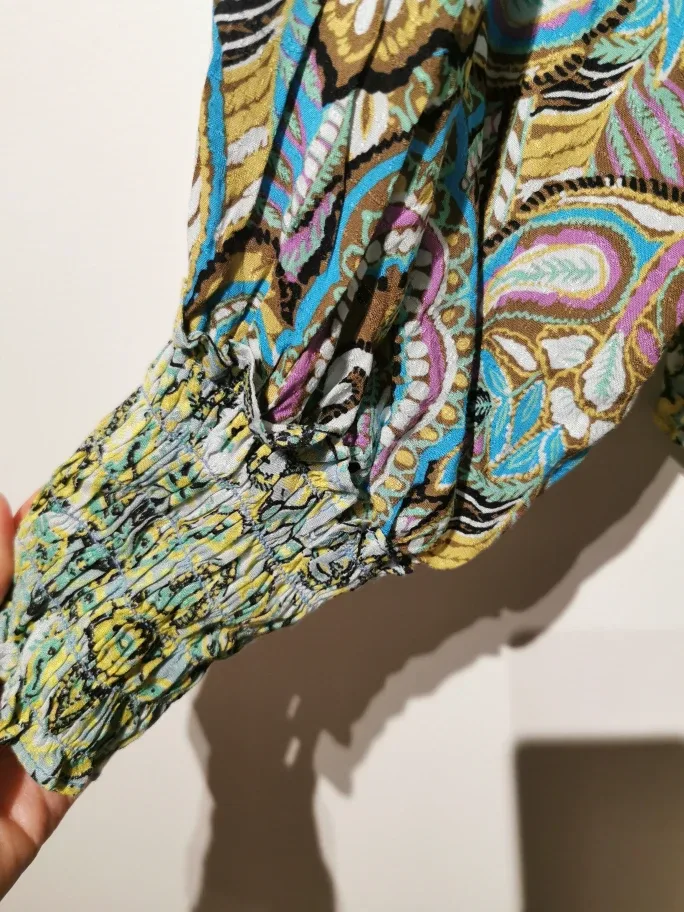 Free People Gemini Blouse - Size Small oversized image indicator(4)