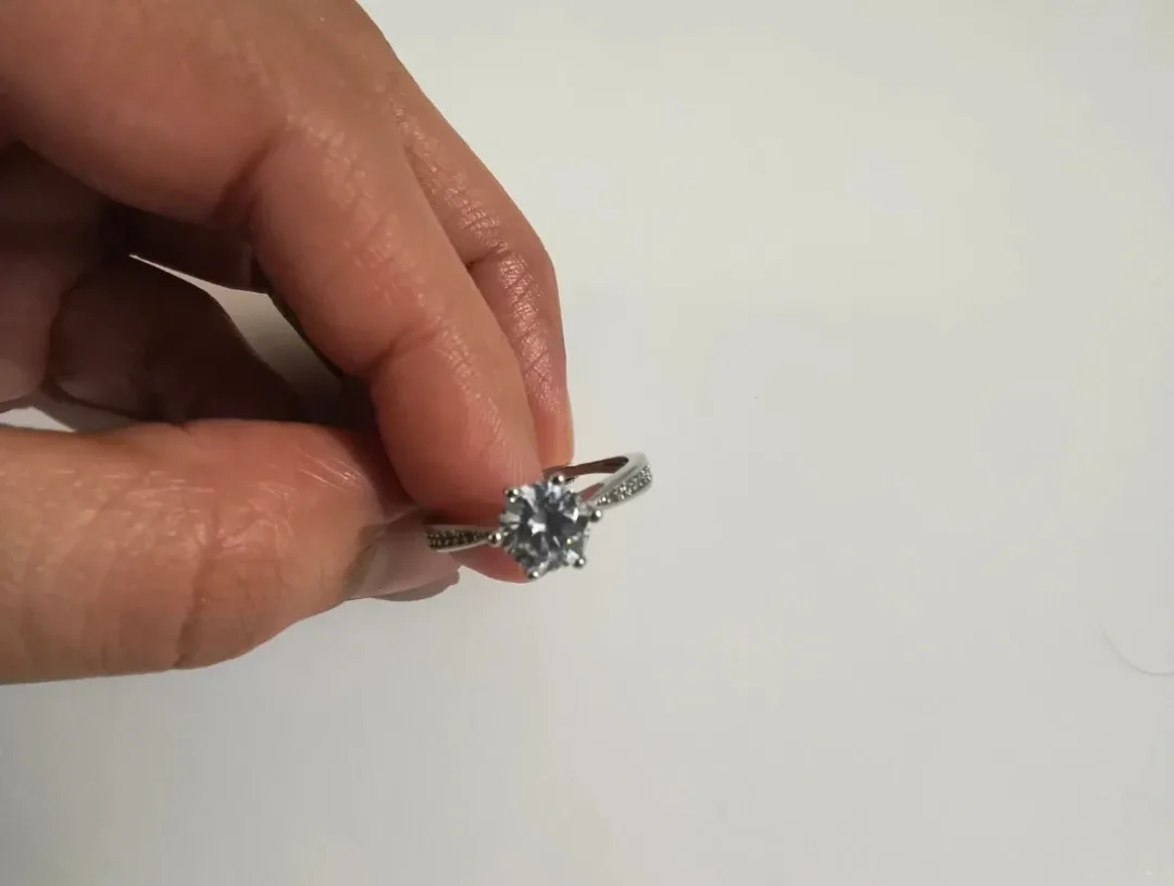 Silver Ring with Stone image indicator(2)