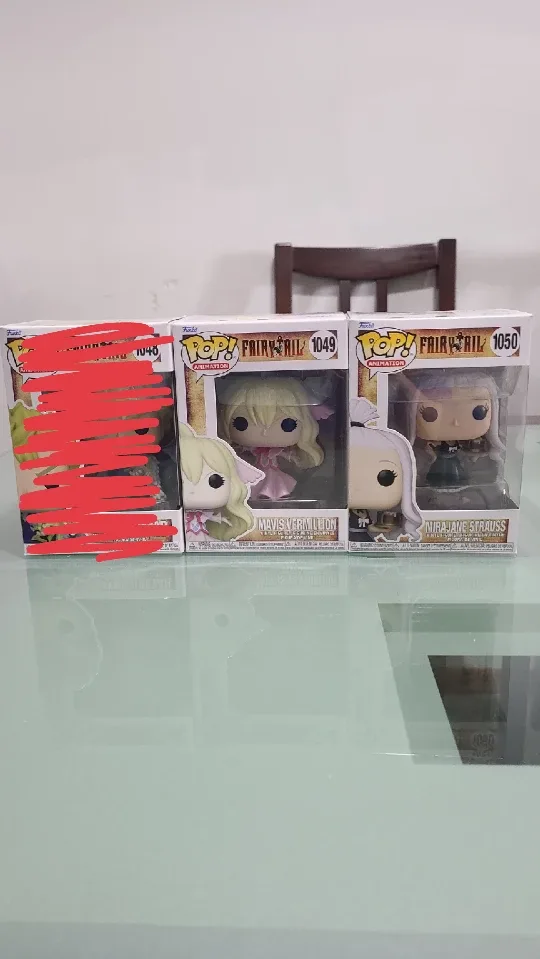 Funko Pop Fairy Tail Animation Figures