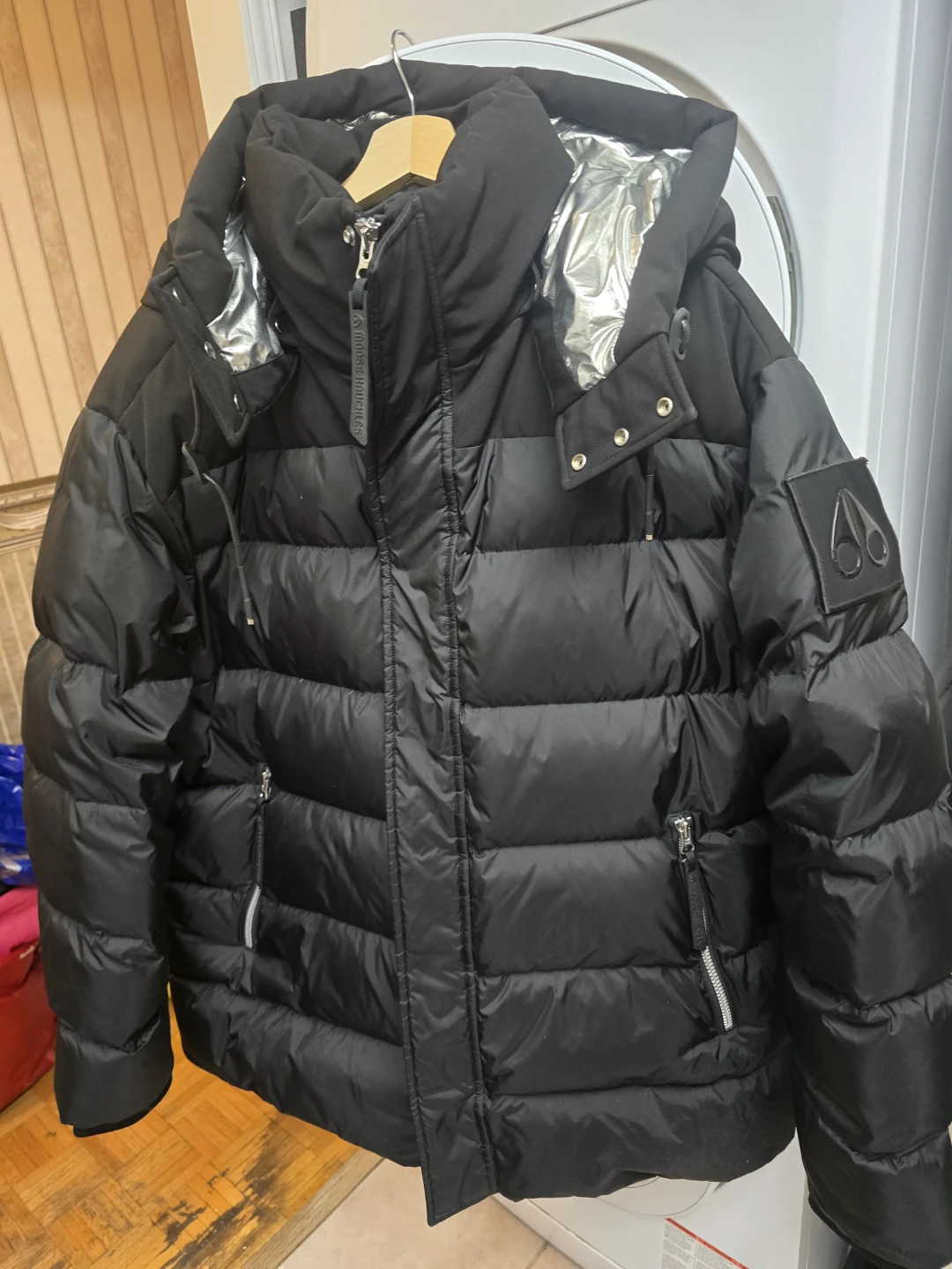 Mens Moose Knuckles Down Puffer Jacket GUC - XL