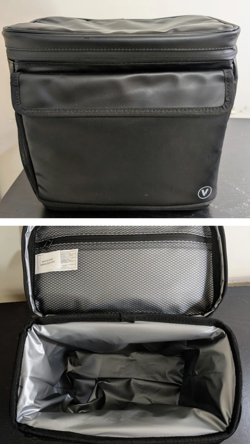 Voited Black Insulated Cooler Bag