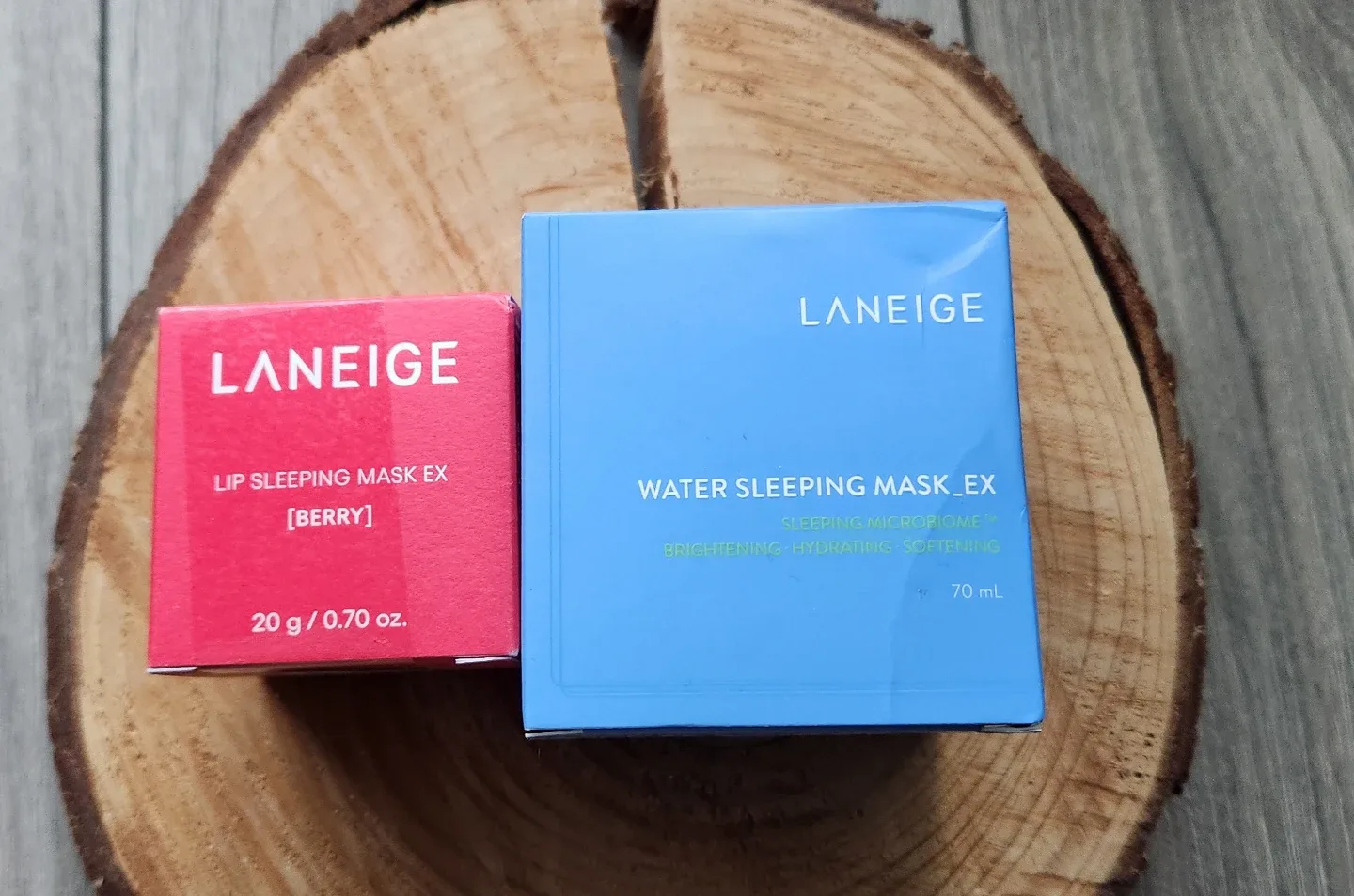 Brand New - Laneige Water Sleeping Mask ($30) and Berry Lip Mask