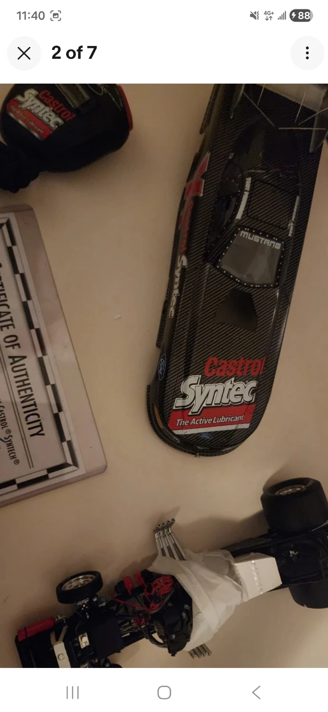 Revell Tony Pedregon Castrol Syntec Funny Car Ford Mustang - photo 2