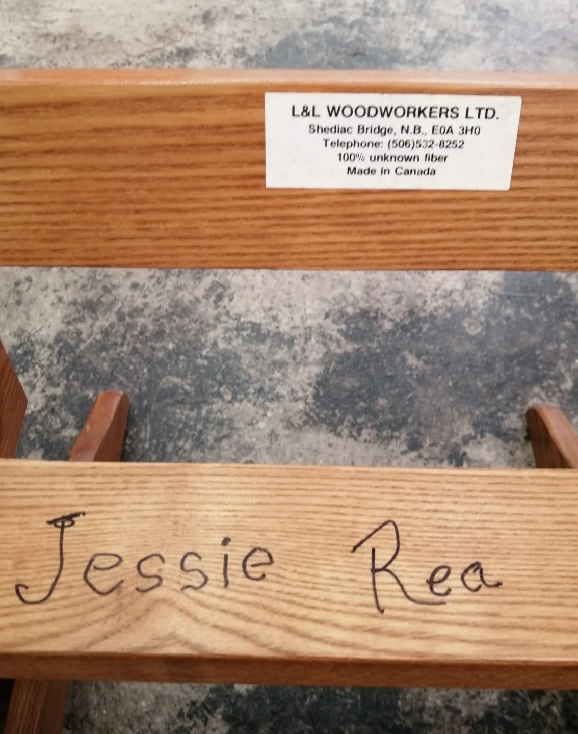 Wooden Glider Rocking Chair with Cushion image indicator(6)