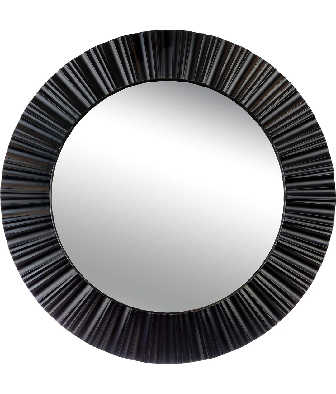 Round Black Wall Mirror