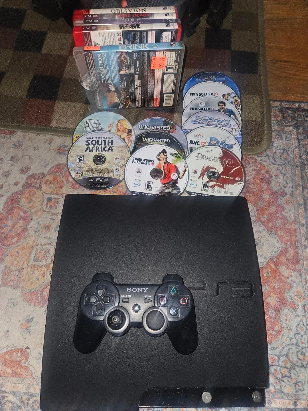 Sony PS3 Console with Games