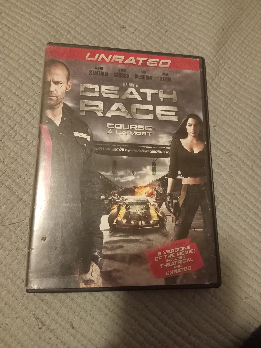 Death Race DVD - Unrated Edition