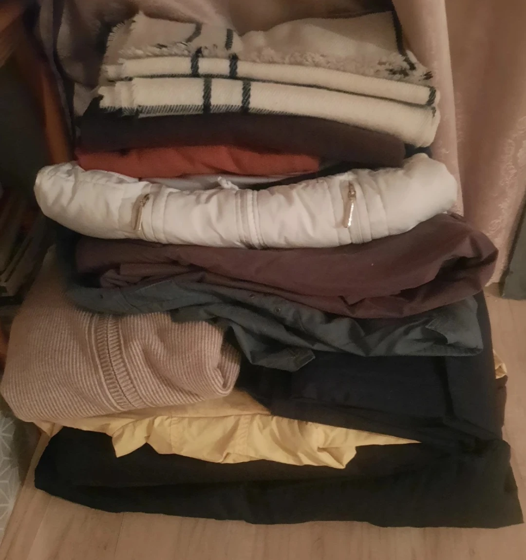 Stack of Clothing #Gifting