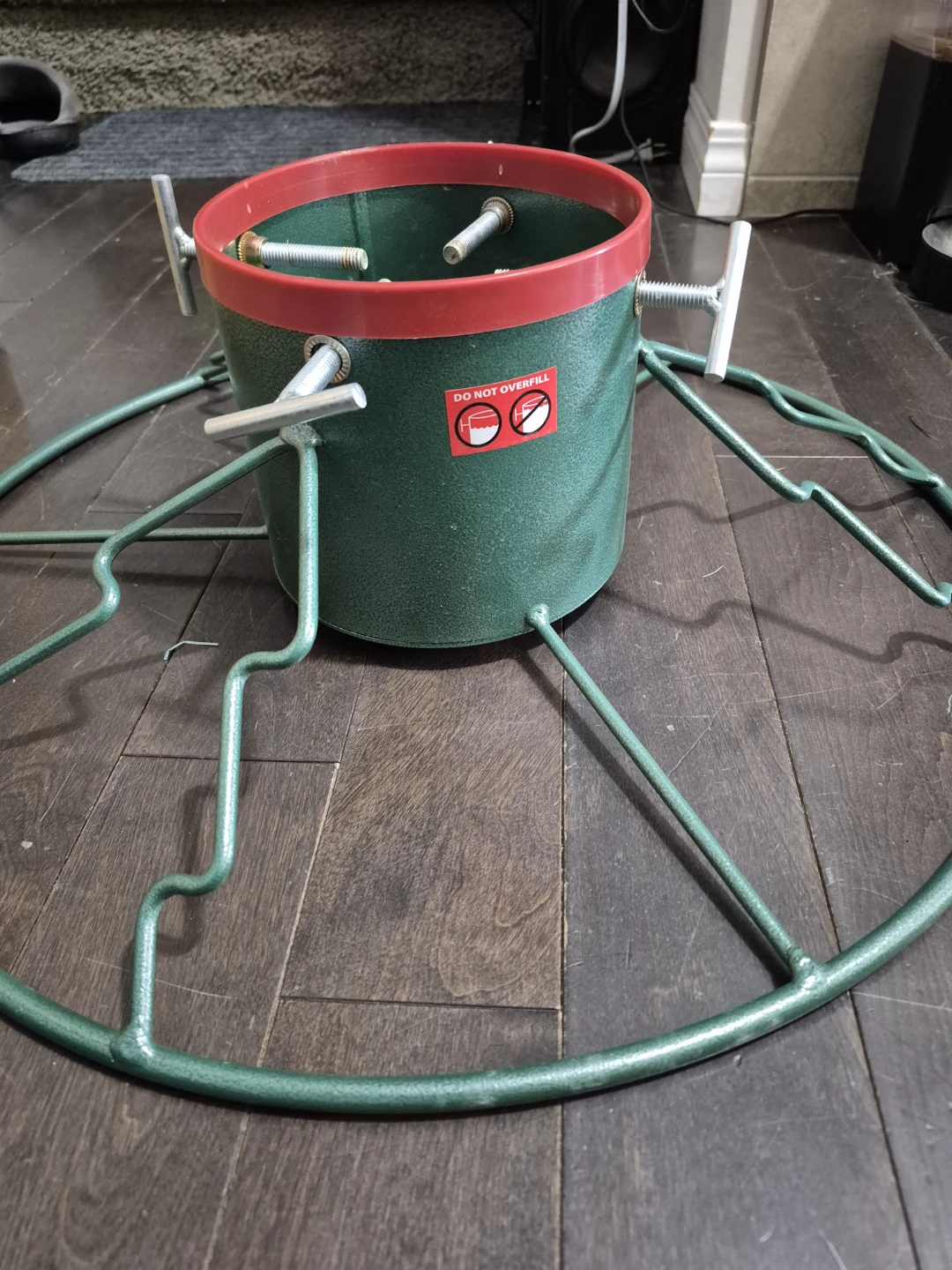 Green Christmas Tree Stand - 22 inch Diameter - photo 2