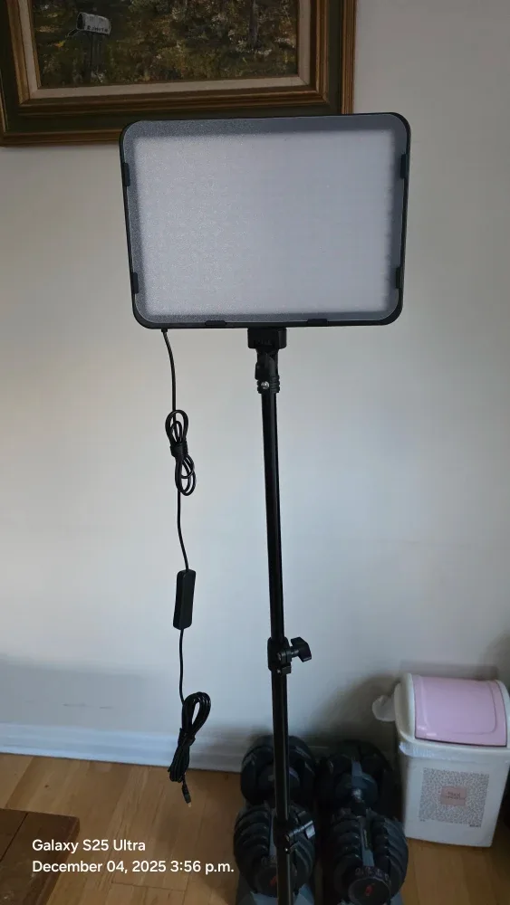 Kmasic LED Video Light Kit w/ Tripod Stand(1 unit)