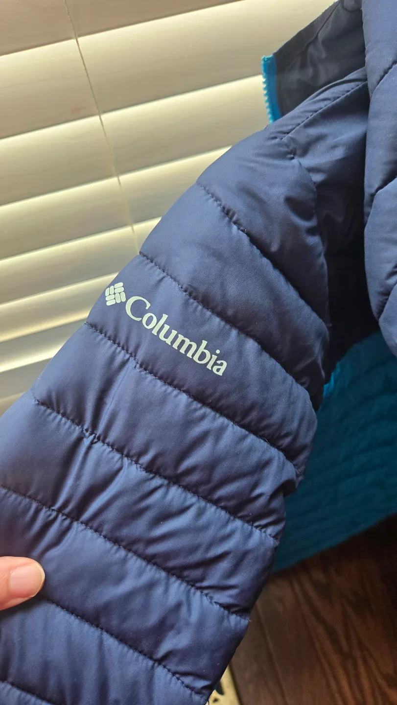 Columbia Puffer Jacket - Blue Omniheat image indicator(3)