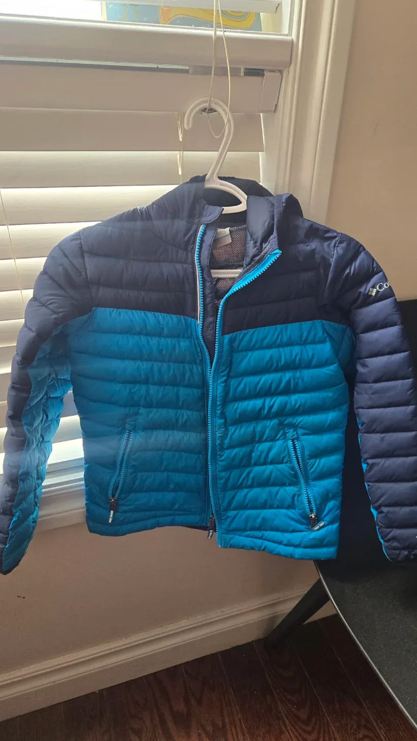 Columbia Puffer Jacket - Blue Omniheat image indicator(4)