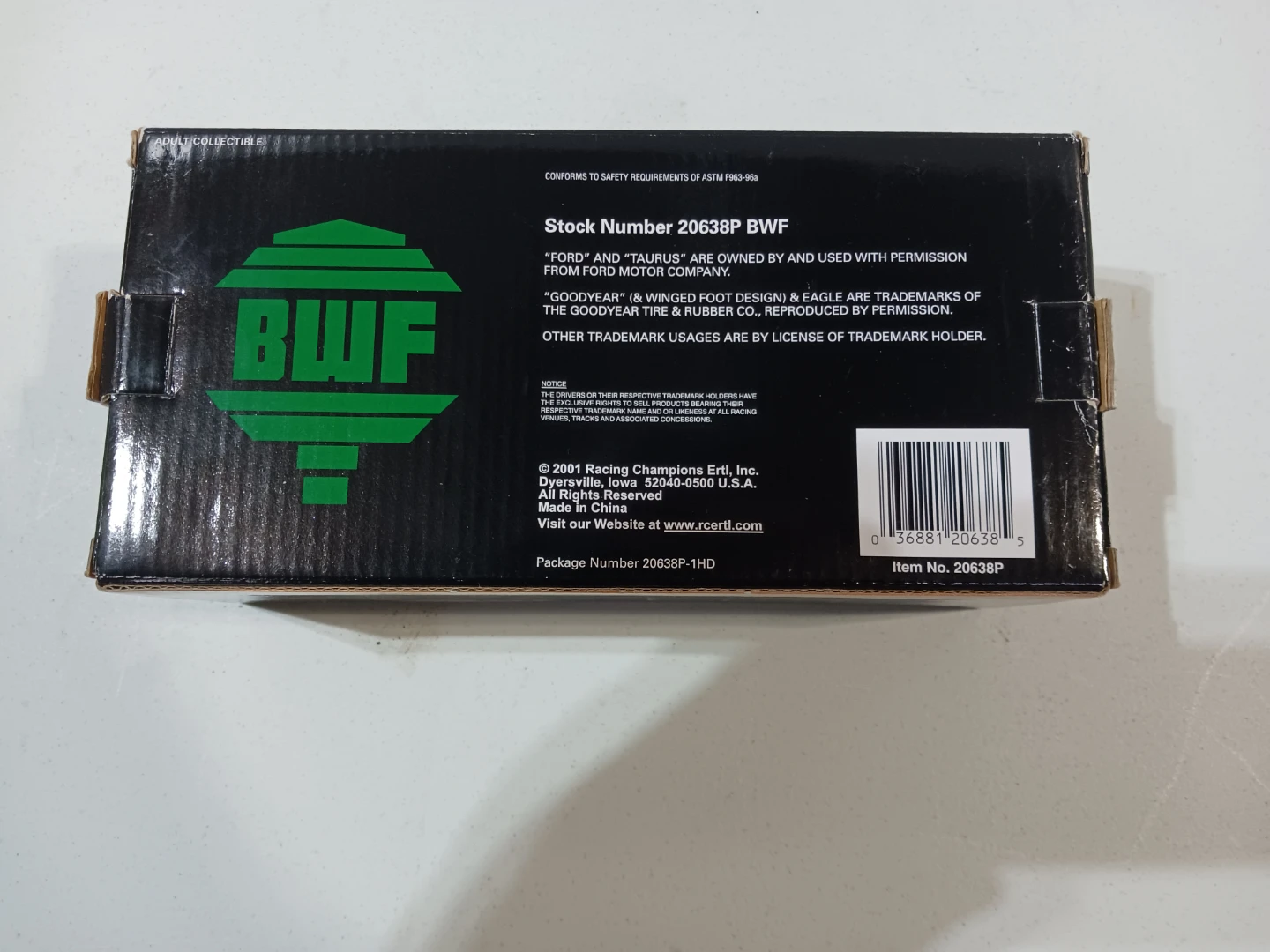BWF Racing Diecast Race Car 1/24 Scale - photo 2