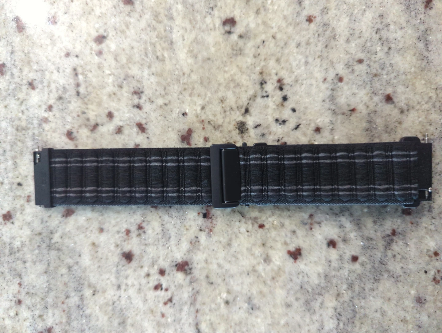 Black Woven Watch Band