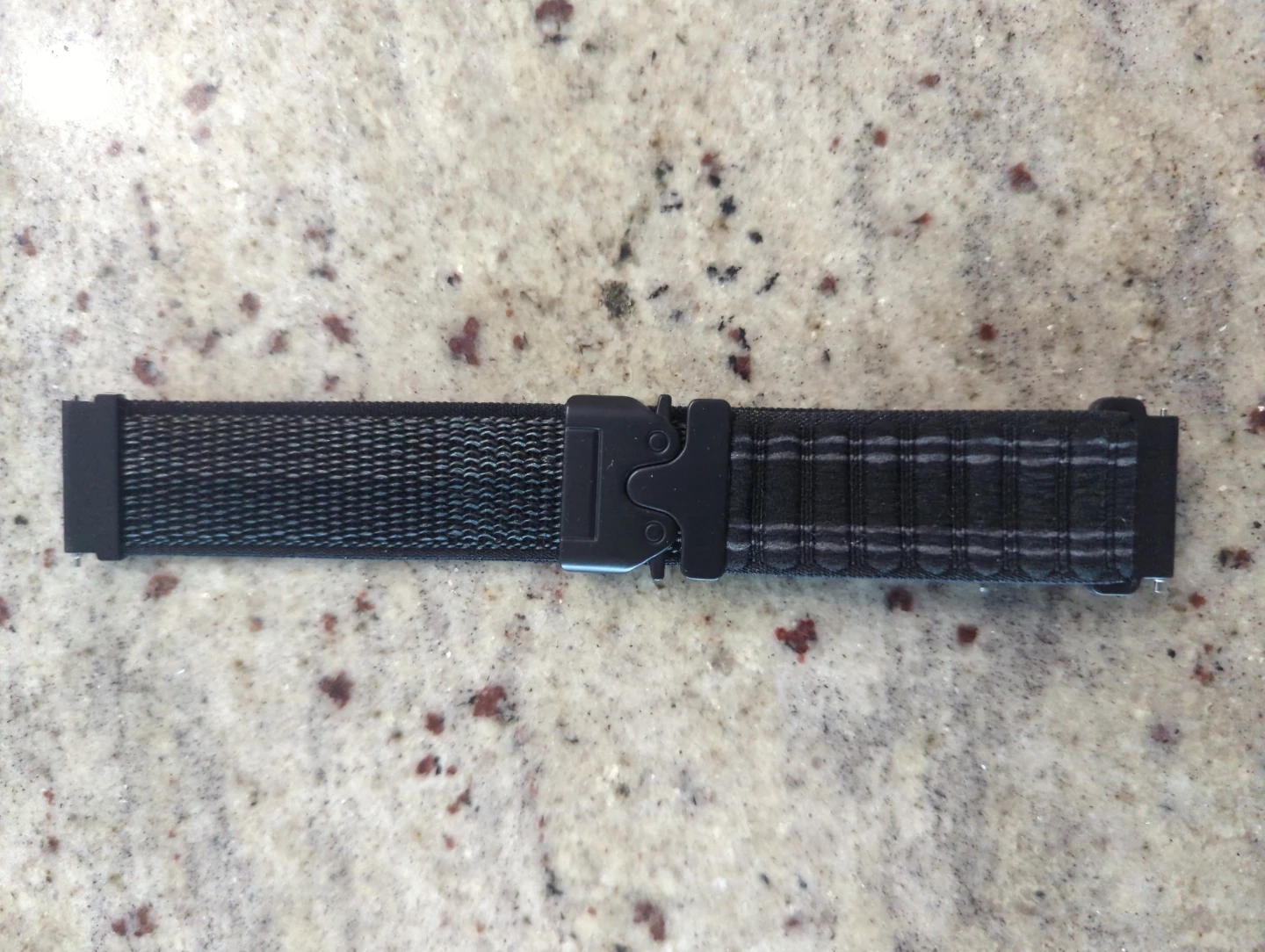 Black Woven Watch Band - photo 2