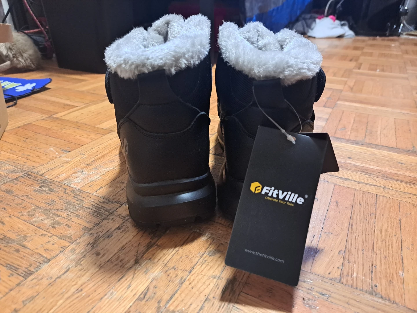 FitVille Winter Boots - Black - photo 4