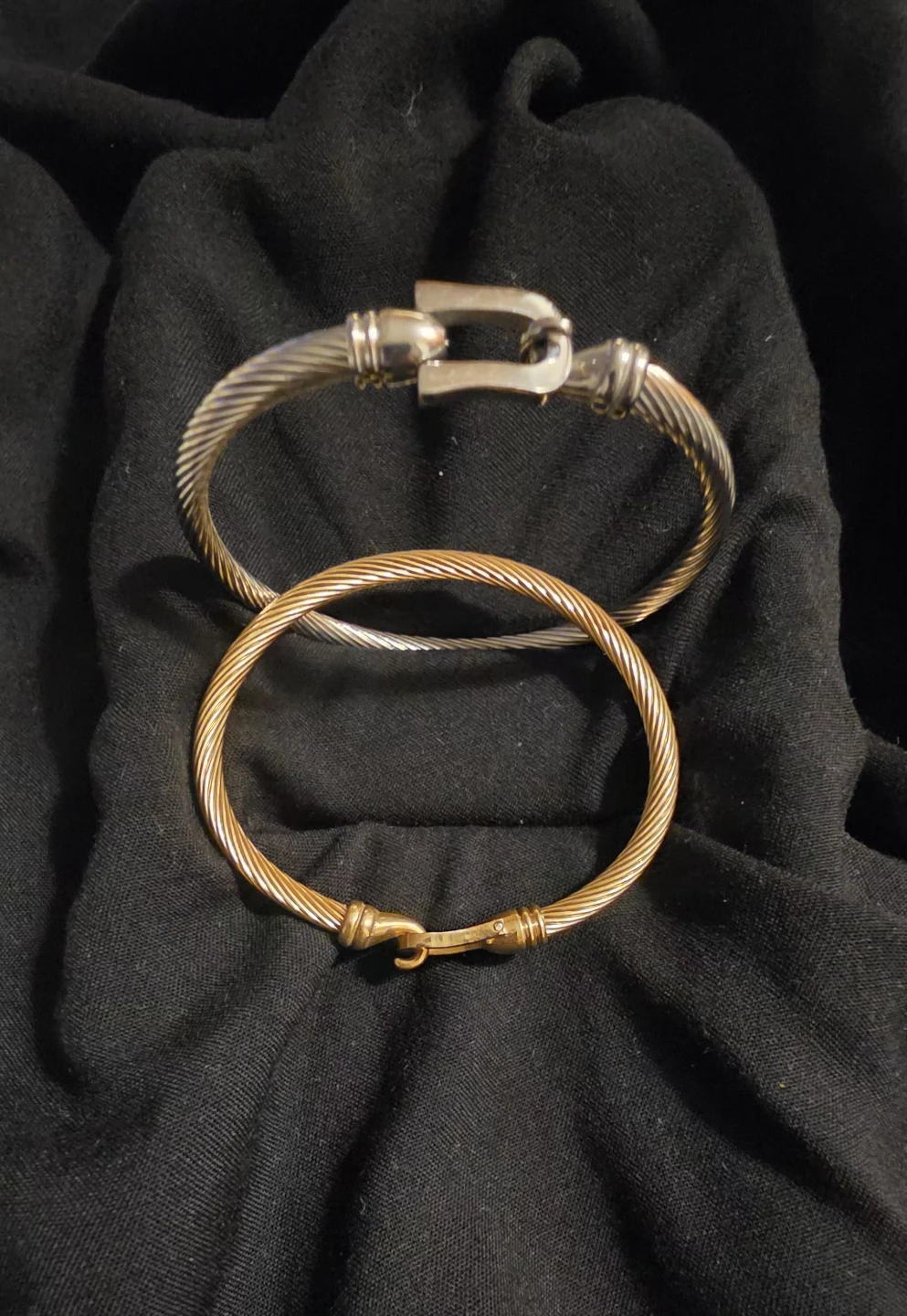 Cable Buckle Bangle Bracelet - photo 2