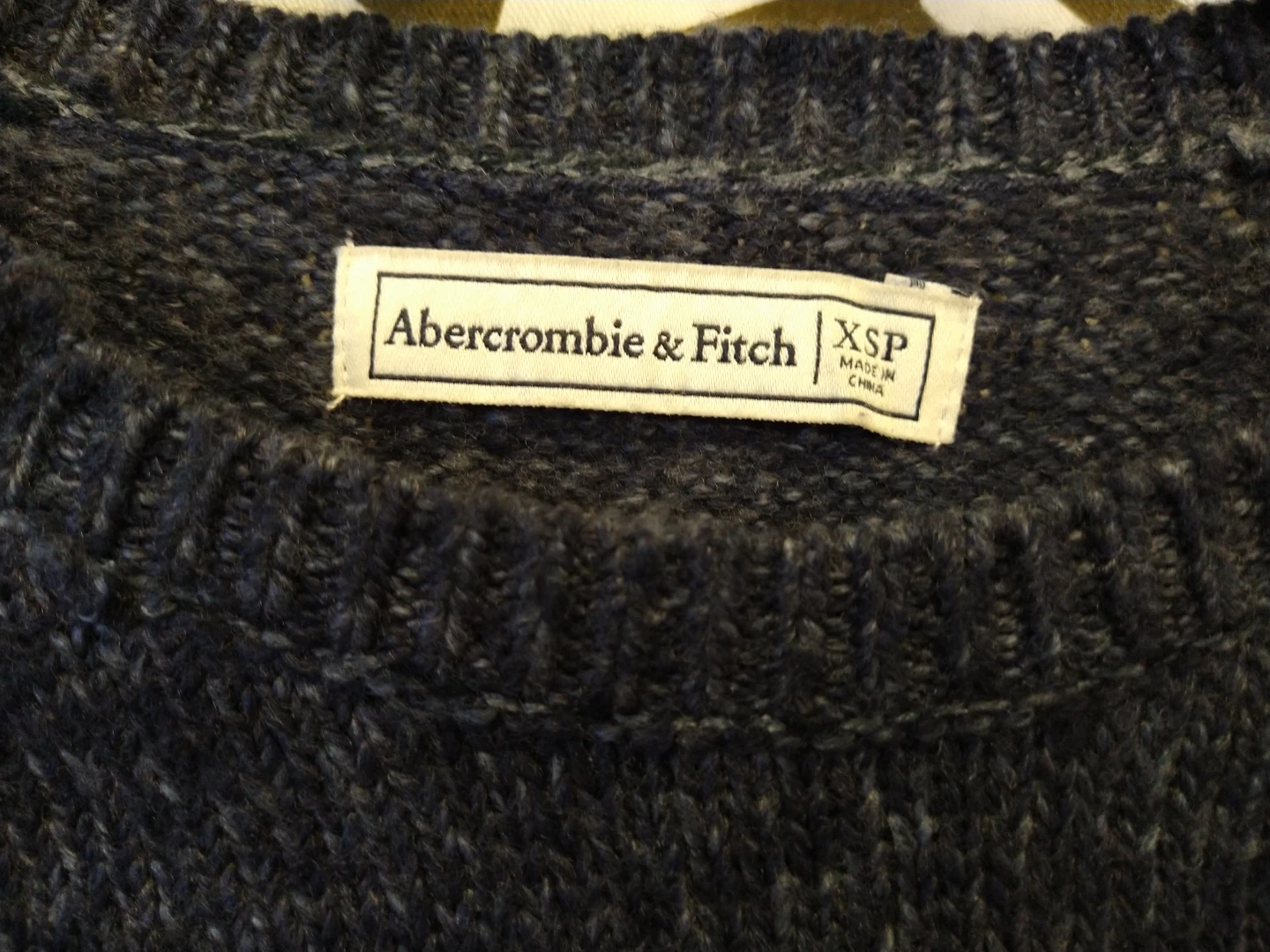XS Abercrombie & Fitch Dark Blue/Gray Sweater Dress - photo 5