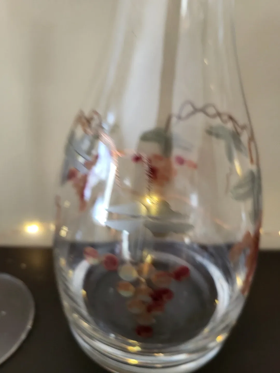 Vintage Wine Glasses and Carafe Set image indicator(6)