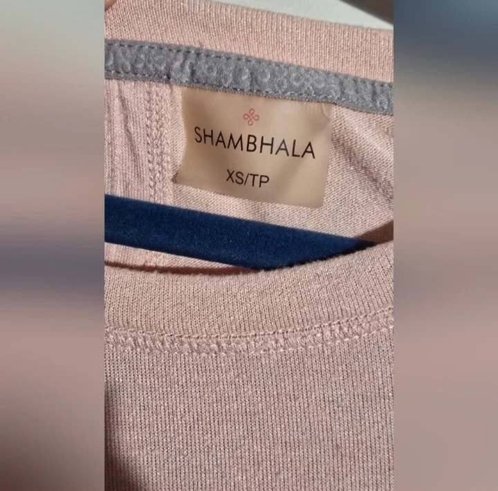 Shambhala Pink Long Sleeve Top - Size XS - photo 4