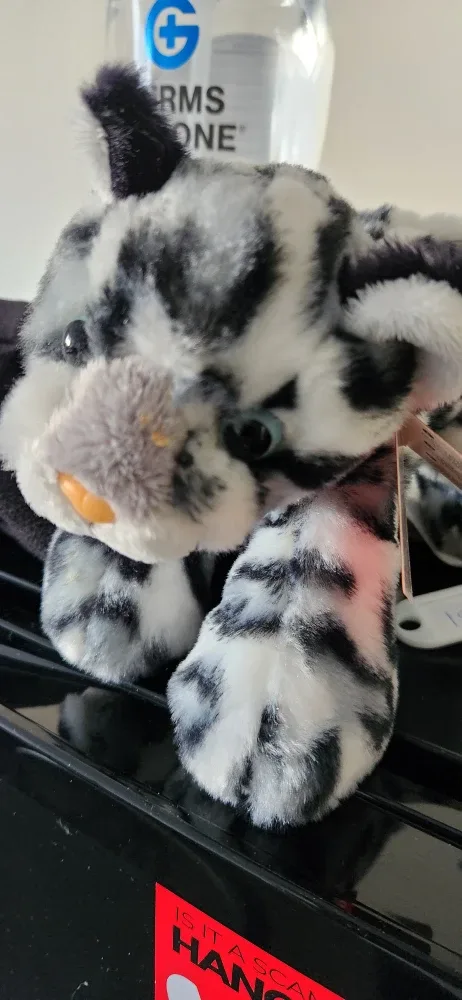 Striped Plush Cat Toy echo hero🌱