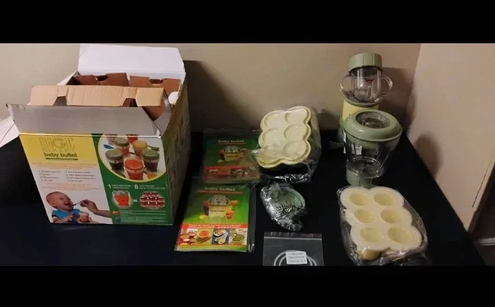 Magic Bullet Baby Bullet Food Processor • Like New! •