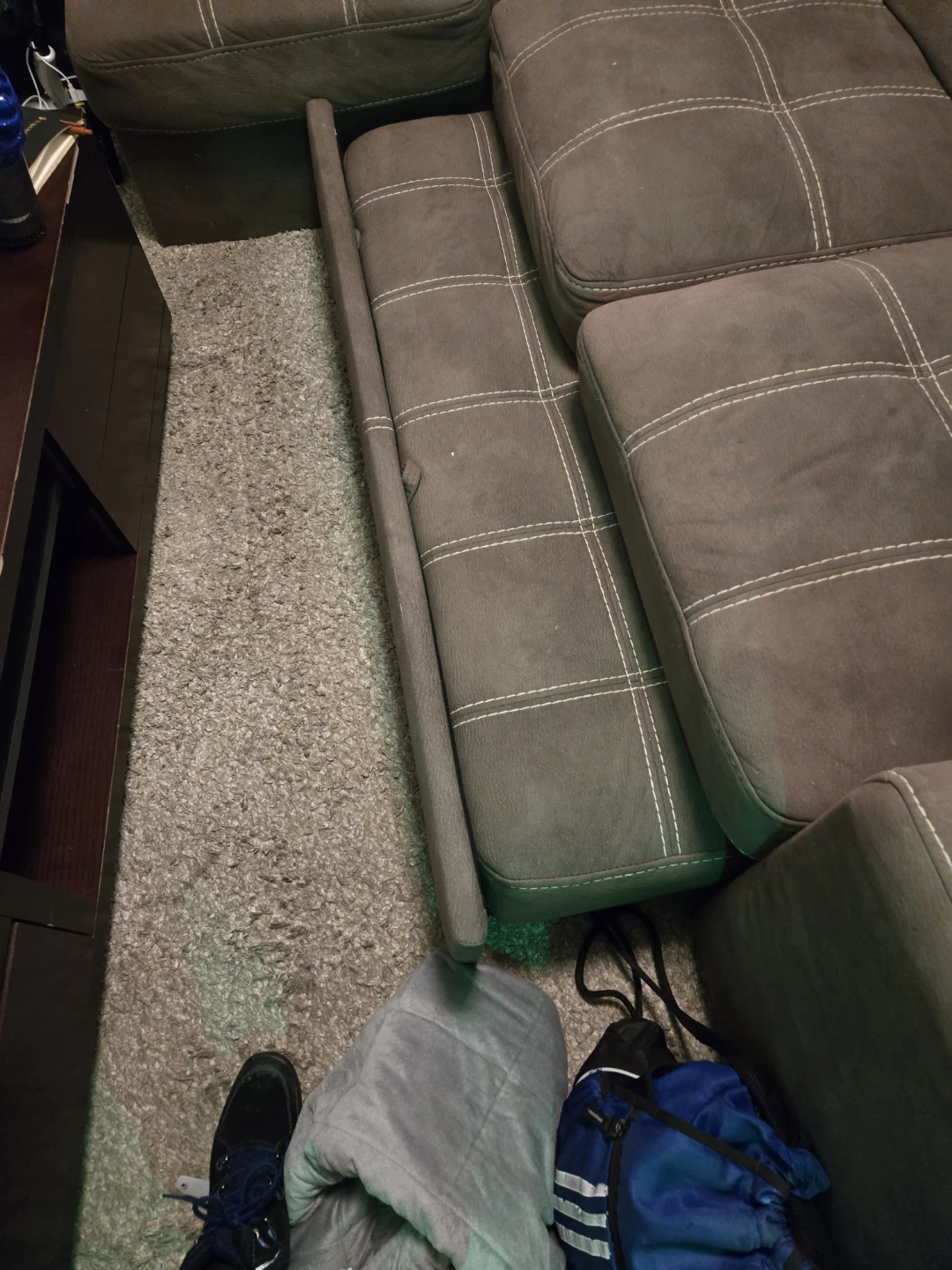 Brown Sectional Sofa - photo 4