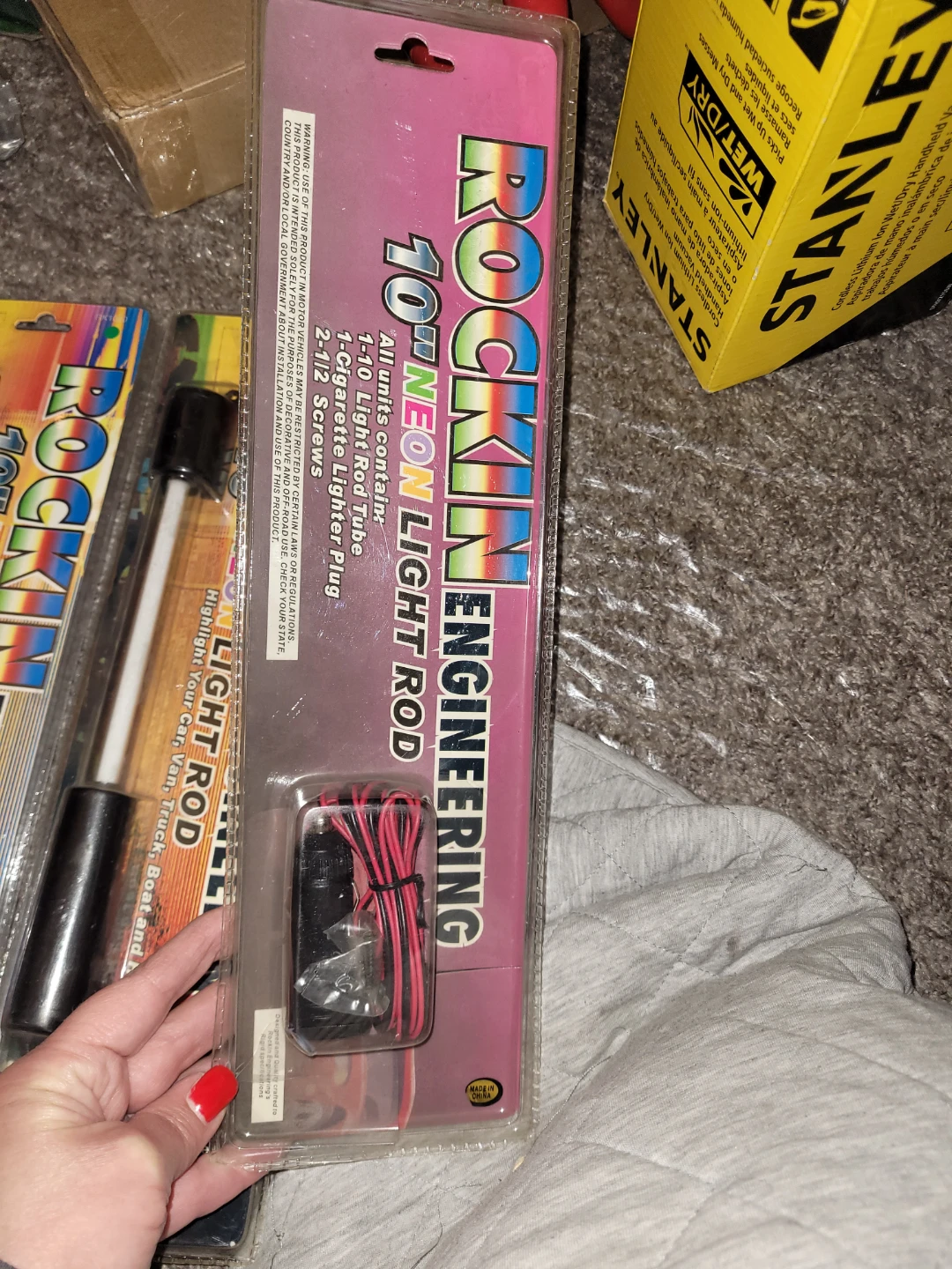 Rockin Engineering 10" Neon Light Rod - New! - photo 3