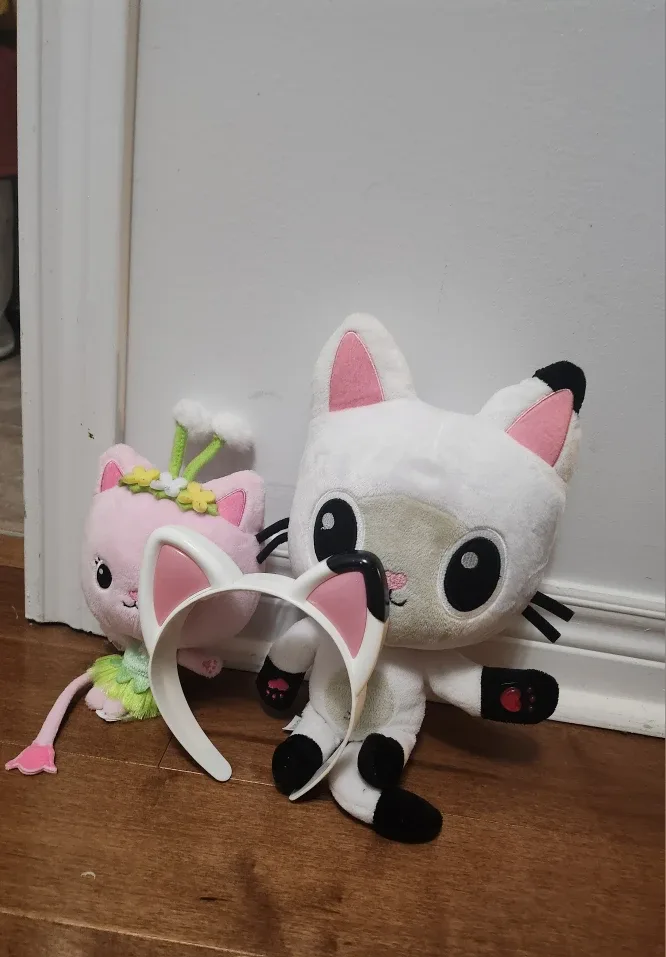 Gabby's Dollhouse Plush Toys & Headband