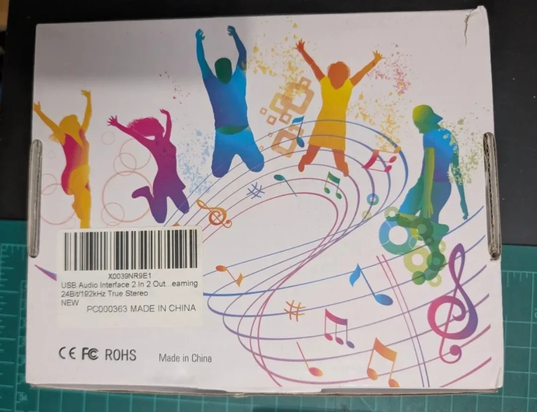 New USB Audio Interface 2 In 2 Out image indicator(2)